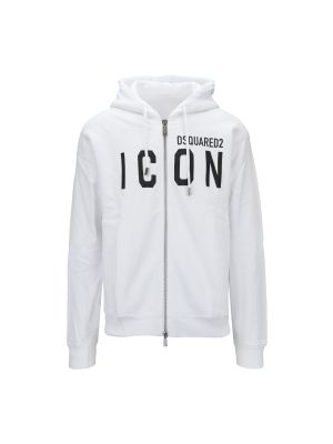 DSQUARED2 Icon Zipped S79HG0002 100 Hoodie