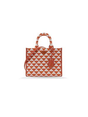 PRADA Jacquard small 1BA354 F0P62 Shoulder Bags