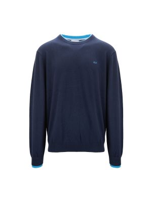 SUN68 Round Double Rib K44125 07 Sweater 