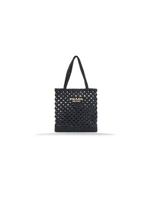 PRADA Shopping Crochet 1BG493 F0ES7 Shoulder Bag