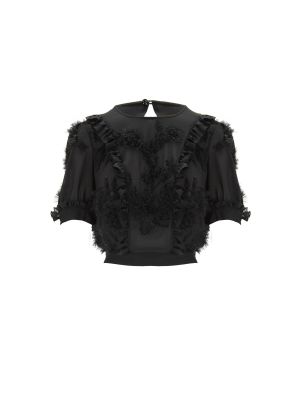 ELISABETTA FRANCHI CA11552E2 110 Crop Shirt