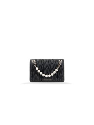MIU MIU Matelasse Pearl 5BP065 F0002 Shoulder Bag