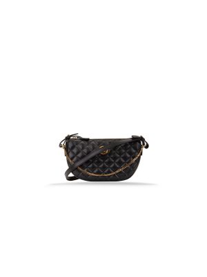 VERSACE Half Moon Quilted 1015540 1B00V Shoulder Bag