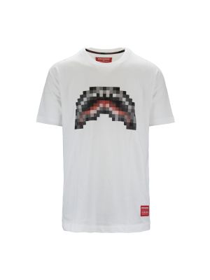 SPRAYGROUND Pixel Shark SP362WHT T-Shirt